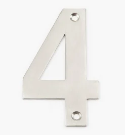Stainless-Steel House Numbers