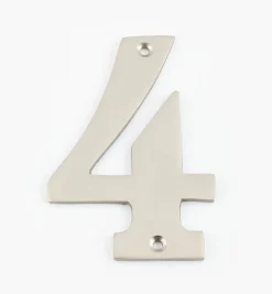 Standard Cast Brass House Numbers