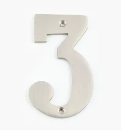 Standard Cast Brass House Numbers