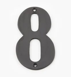 Standard Cast Brass House Numbers