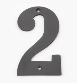 Standard Cast Brass House Numbers