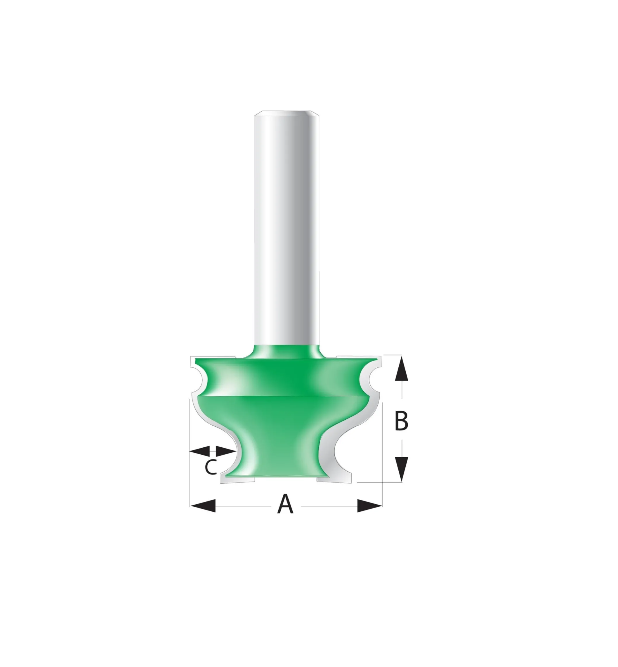 Stanley #55 Molding Router Bits – Grecian Ogee