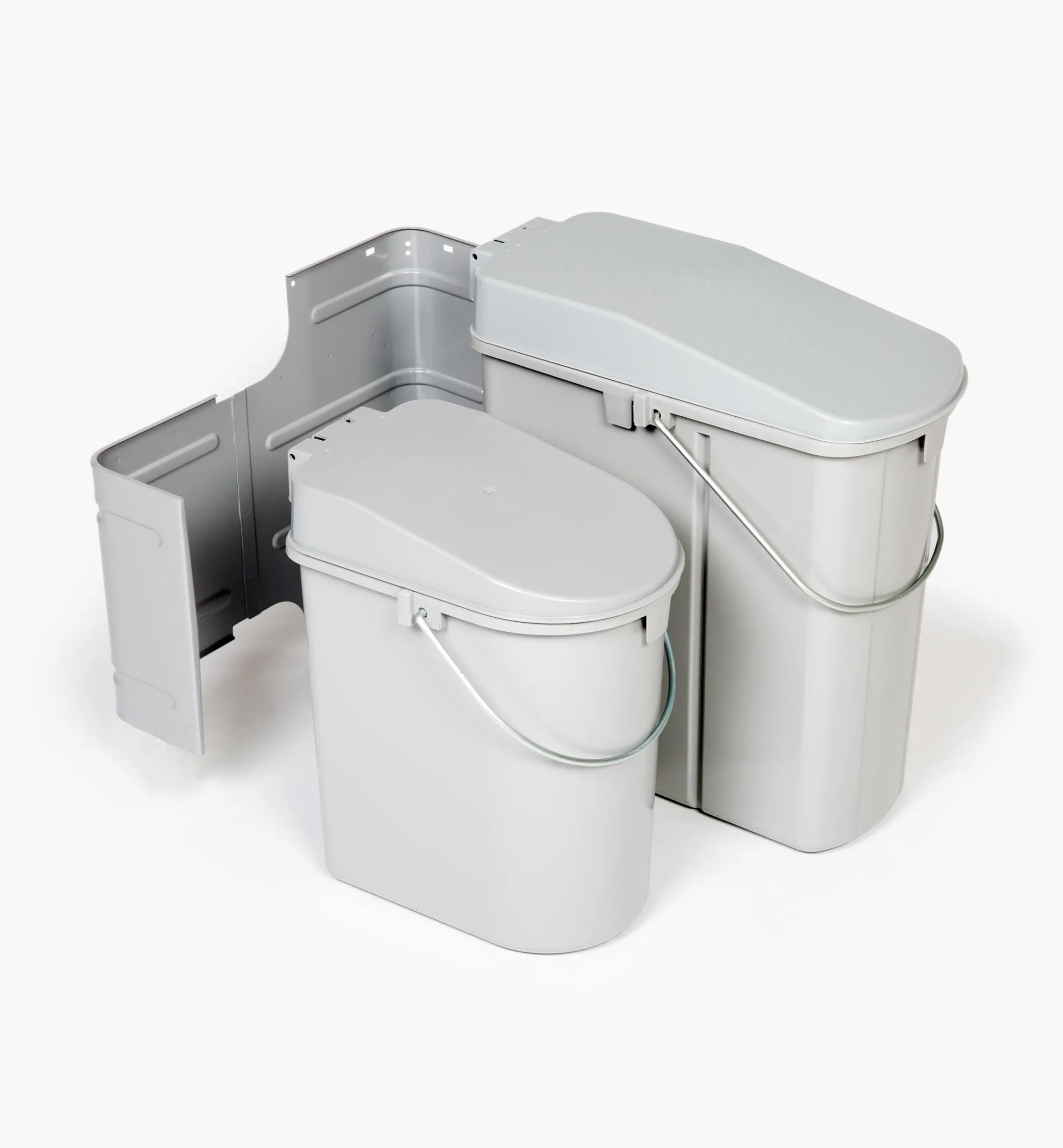 Swing-Out Dual Waste Bin