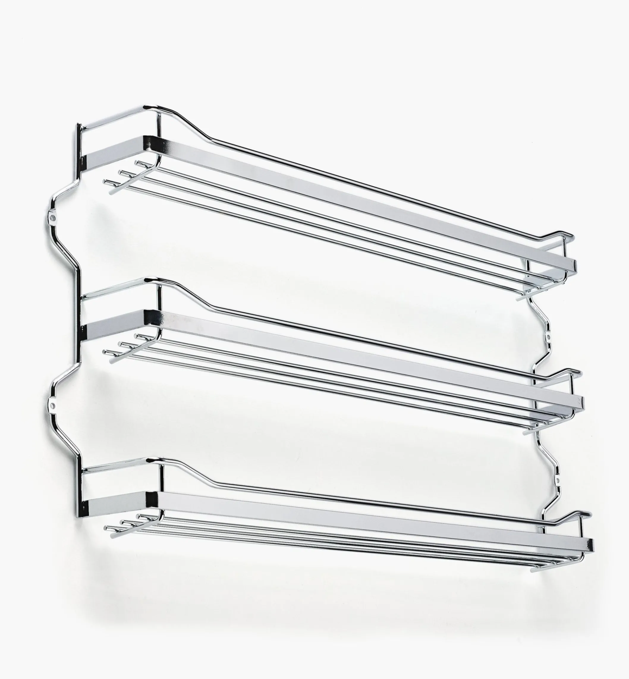 Three-Shelf Screw-Mount Spice Rack