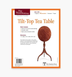 Tilt-Top Tea Table Plan