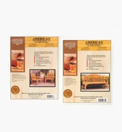 Tudor Chair, Table & Bench Seat Plans