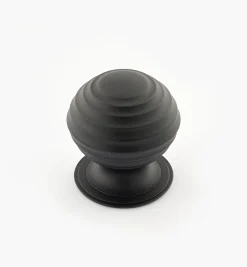 Turned Brass Ridged Knobs