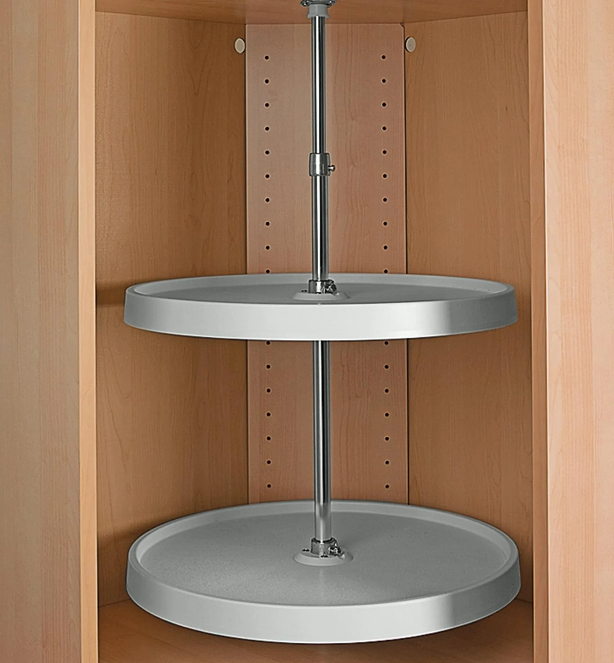 Upper Cabinet Revolving Shelf Set