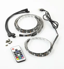 USB Color-Controlled LED Tape Light Kit