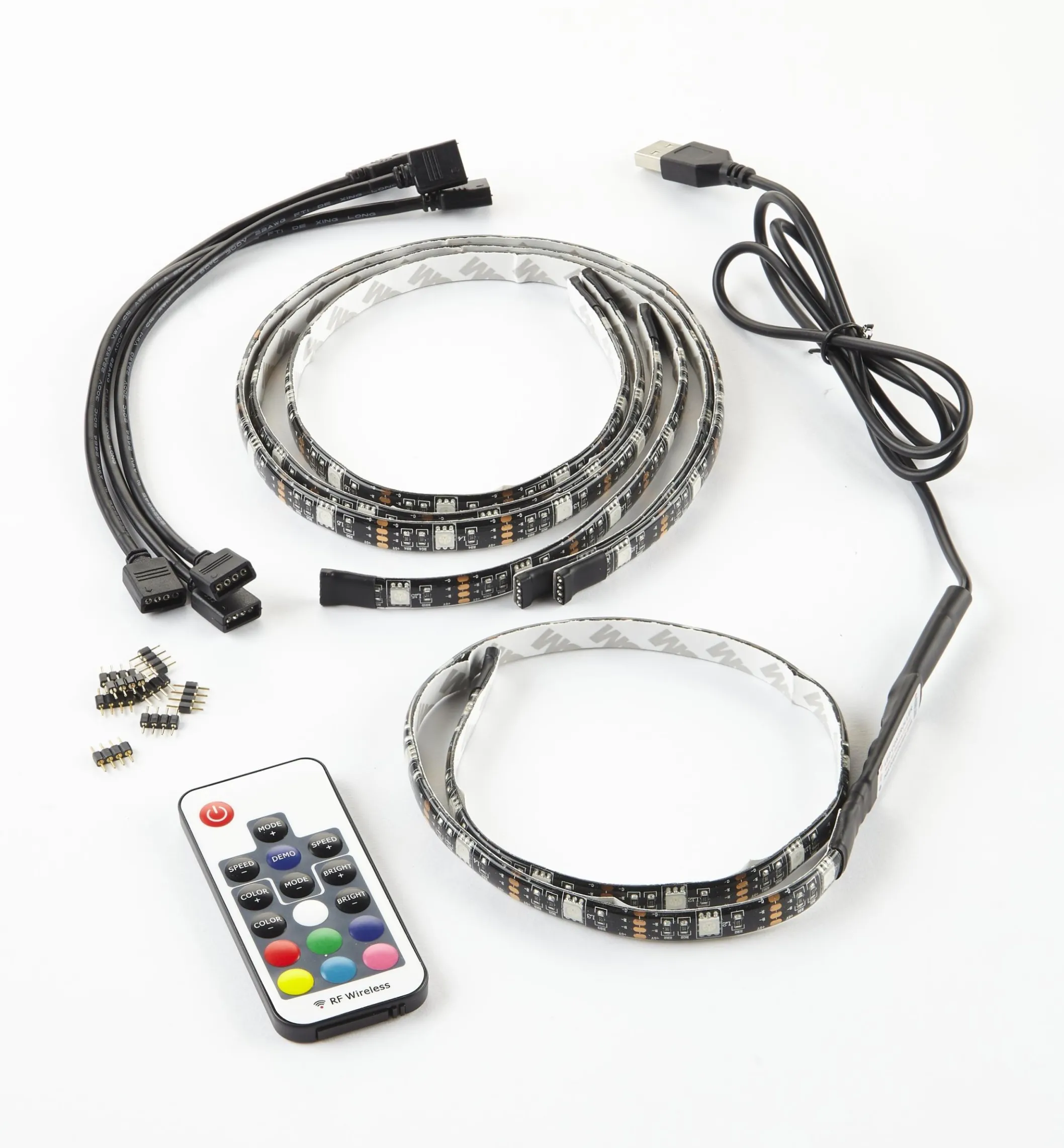USB Color-Controlled LED Tape Light Kit