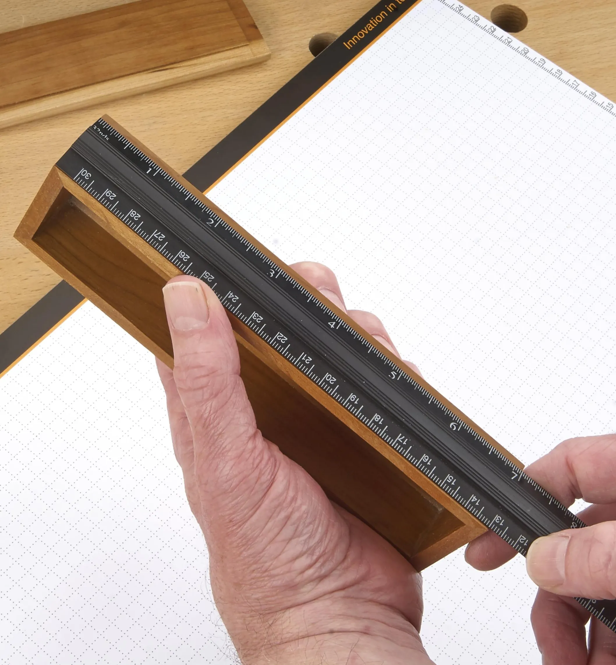 Veritas 12"/300mm Aluminum Bench Rule