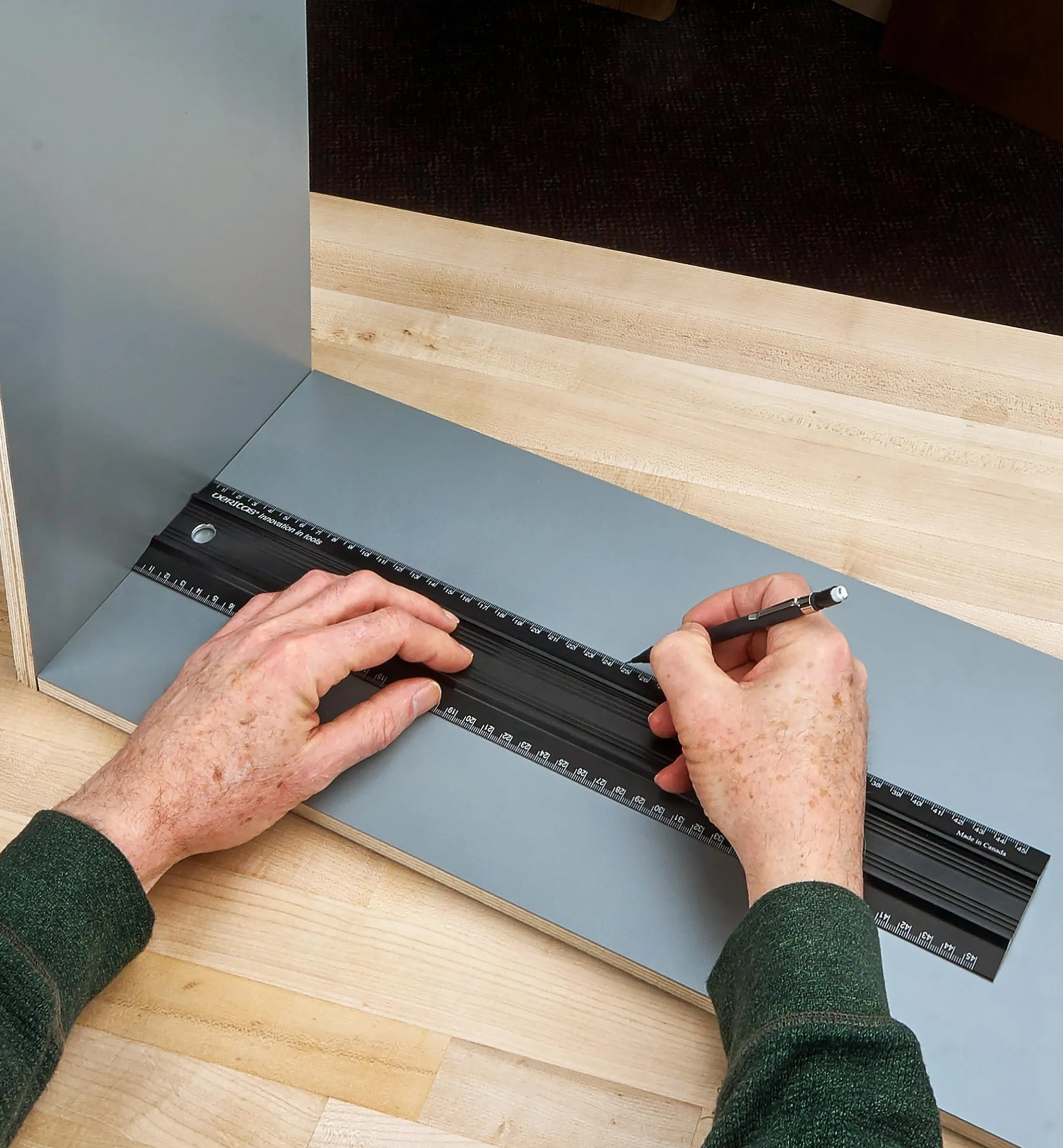 Veritas 450mm Shop Rule