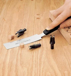 Veritas Snug-Plug Cutters & Double-Edge Flush-Cutting Saw Set