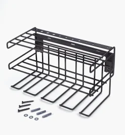 Wall-Mount Tool Storage Rack