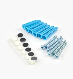 Wall-Standard Screws For Matrix Storage System