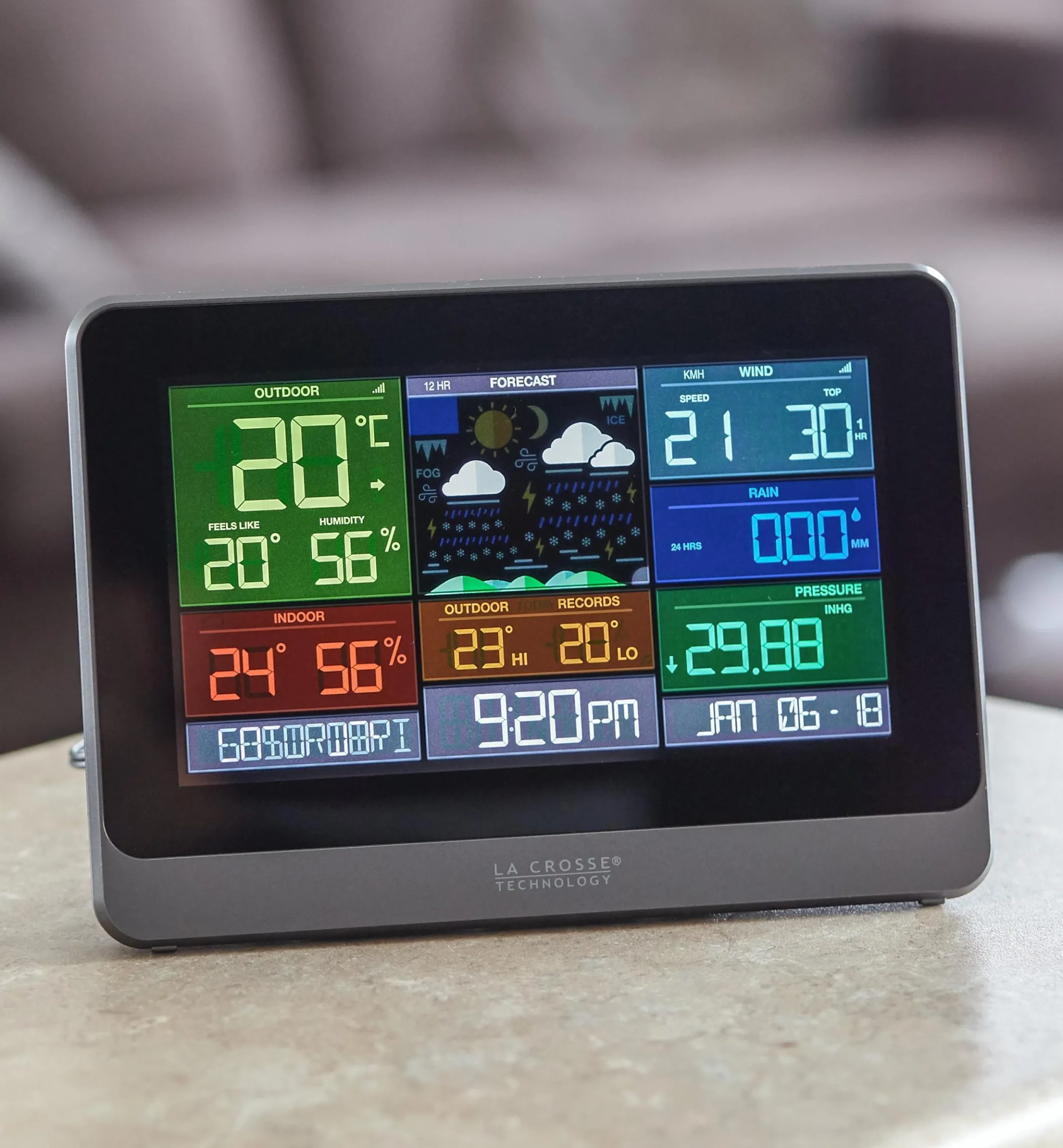 Wi-Fi Weather Station With Wind And Rain
