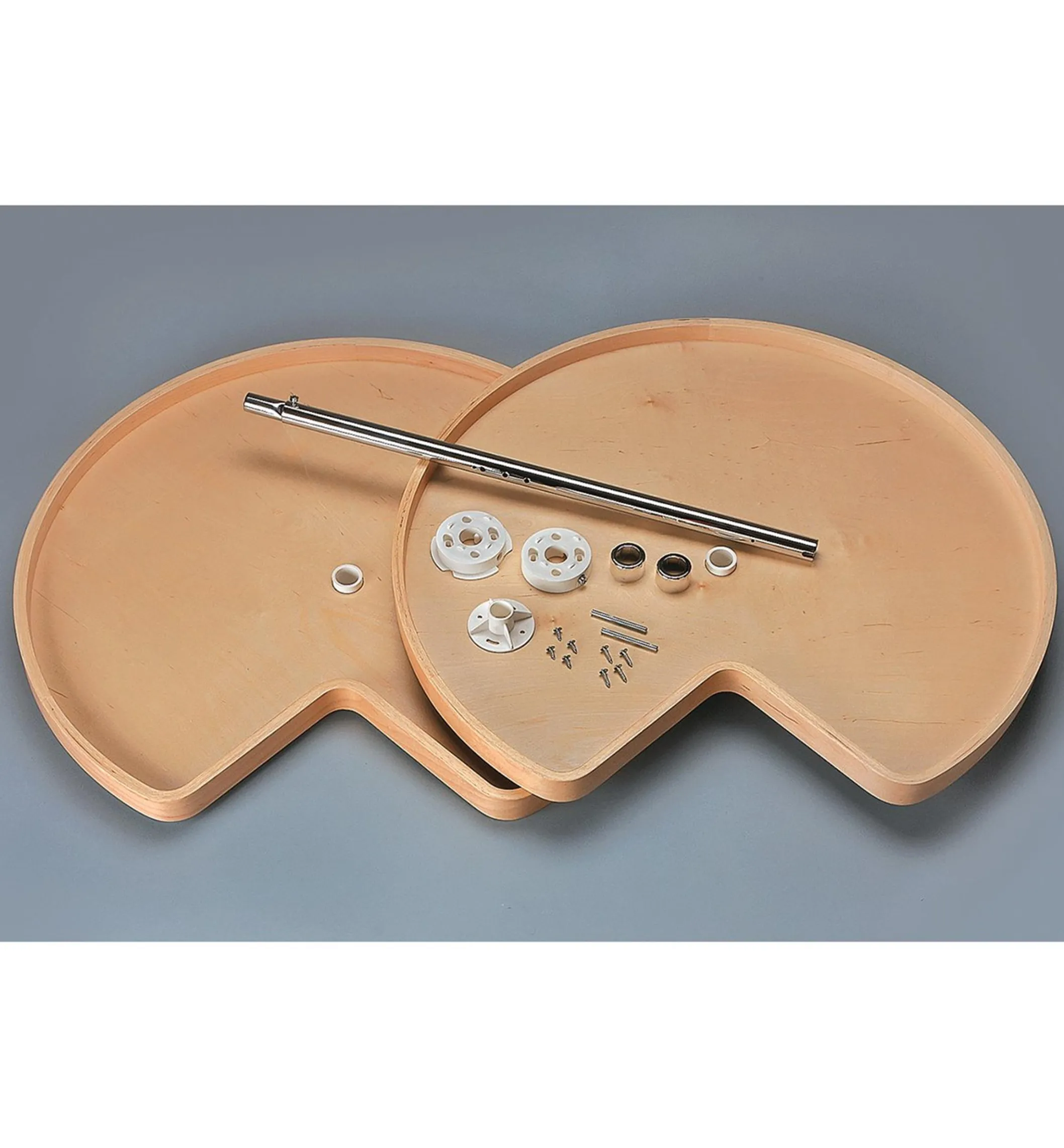 Wooden Kidney Shelf Set