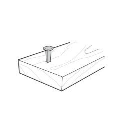 Wrought-Head Square-Cut Nails