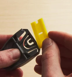 Yellow Plastic Razor Blades